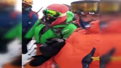 dera -  Tipiye yakalanan dağcıların zor anları kamerada Videosu