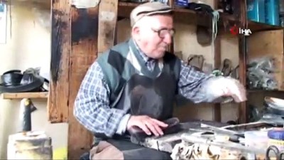 ayakkabici -  75 yıllık mesleğine 90 yaşında veda etti Videosu
