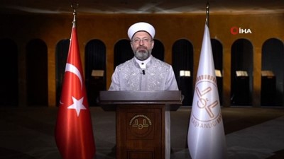  Diyanet İşleri Başkanı Erbaş’tan Berat Gecesi mesajı