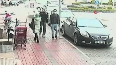  CHP’nin çelengini çalan şüpheliler önce kameraya ardından polise yakalandı
