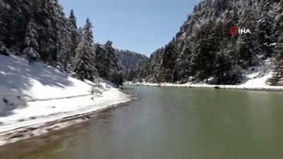 kayali -   Kahramanmaraş’ta kartpostallık kar manzaraları Videosu