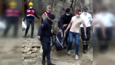 kanyon -  Artvin'deki Cehennem Deresi Kanyonu'nda şüpheli ölüm Videosu