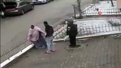 sosyal paylasim sitesi -  Somalili kadına şiddet uygulayan şüphelinin kimliği tespit edildi Videosu