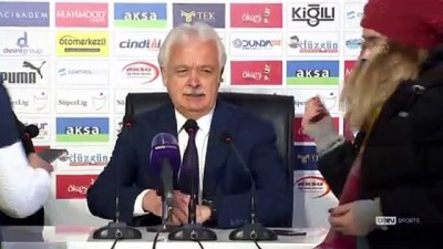 ERZURUM - Büyükşehir Belediye Erzurumspor - Fatih Karagümrük maçının ardından
