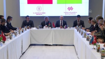 İSTANBUL - Azerbaycan Kültür Bakanı Kerimov, Türk yapımcılarla bir araya geldi