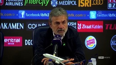 İSTANBUL - Medipol Başakşehir-Konyaspor maçının ardından - Aykut Kocaman