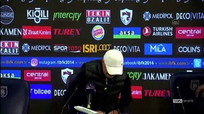 İSTANBUL - Medipol Başakşehir - Konyaspor maçının ardından - Ersan Parlatan