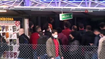 kis saati -  İstanbul'da toplu taşımada pes dedirten yoğunluk Videosu
