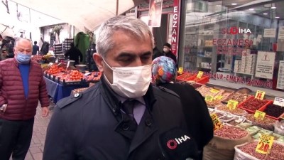 pazarci -  Zeytinburnu’nda semt pazarlarında korona virüs denetimi Videosu
