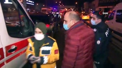 ticari taksi -  Kartal’da lüks cip ile ticari taksi çarpıştı: 3 yaralı Videosu