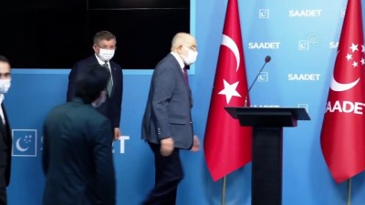 insan haklari - ANKARA - Gelecek Partisi Genel Başkanı Davutoğlu, Karamollaoğlu'nu ziyaret etti Videosu