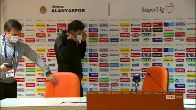 ANTALYA - Alanyaspor - Göztepe maçının ardından