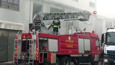  Diyarbakır Gıda ve Toptancılar Sitesi'nde yangın