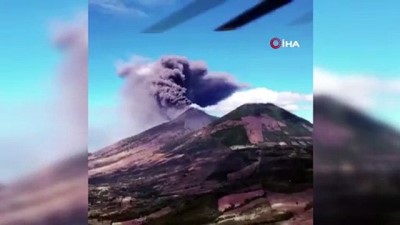  - Guatemala'da Pacaya Yanardağı'nda patlama