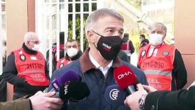 İSTANBUL - Kasımpaşa-Trabzonspor maçının ardından - Ahmet Ağaoğlu (2)
