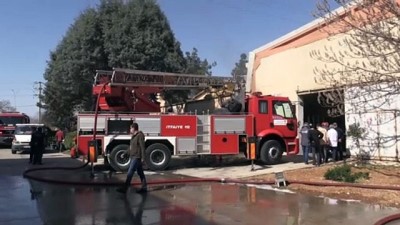 KAHRAMANMARAŞ - Tekstil fabrikasında çıkan yangın kontrol altına alındı