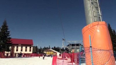 kayak merkezi - KASTAMONU - Son yağışlar Ilgaz Dağı'ndaki kayak merkezlerinde sezonu uzatacak Videosu