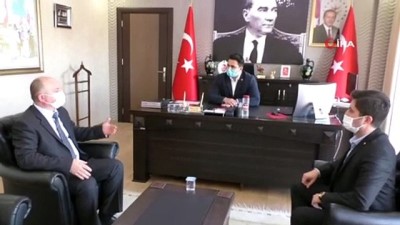 kamu personeli -  Kızılay, rekor bağış için Kaymakam Ülkü'yle görüştü Videosu