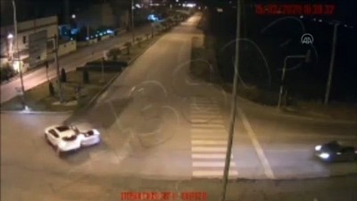 OSMANİYE - Trafik kazaları KGYS kameralarında