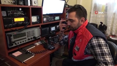 deprem tatbikat -  Afette telsizler hayati önem taşıyor Videosu