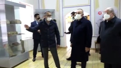  - Bakan Çavuşoğlu, Özbekistan'ın Buhara kentini ziyaret etti