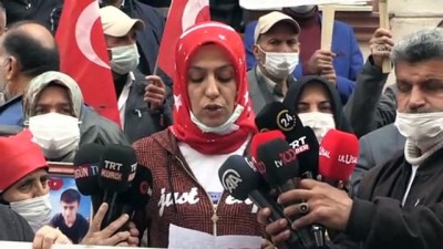 genc kizlar - DİYARBAKIR - Evlat nöbeti tutan annelerden 8 Mart Dünya Kadınlar Günü'nde HDP ve PKK'ya tepki Videosu