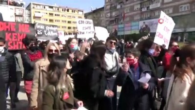 kadina karsi siddet -  - Dünya Kadınlar Günü'nde Kosovalı kadınlardan protesto Videosu