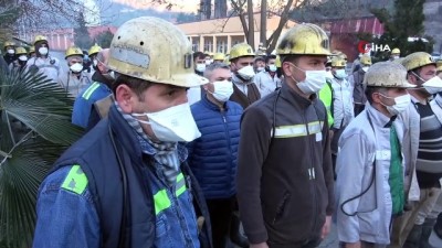 grizu patlamasi -  Grizu patlamasında şehit olan 103 madenci törenle anıldı Videosu