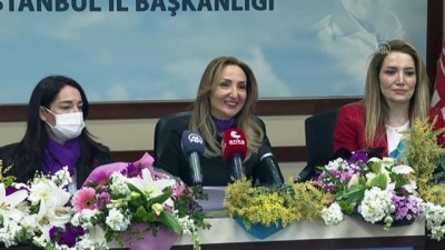 issizlik orani - İSTANBUL - CHP Kadın Kolları Genel Başkanı Aylin Nazlıaka'dan '8 Mart Dünya Kadınlar Günü' açıklaması Videosu