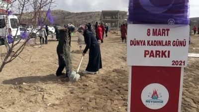 hatira fotografi - NEVŞEHİR - '8 Mart Dünya Kadınlar Günü Parkı' açıldı Videosu