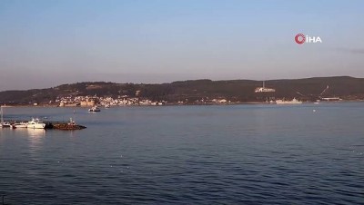 turk bayragi -  Rus savaş gemisi ‘Saratov’ Çanakkale Boğazı’ndan geçti Videosu