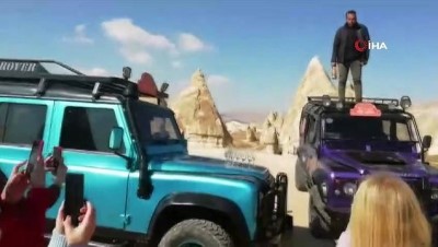  Rus turistler, Kapadokya’da Dünya Kadınlar Günü’nü kutladı