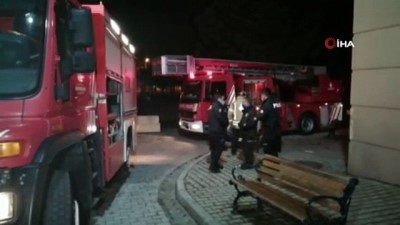  Üsküdar'da Zeynep Kamil Doğum Hastanesi'nde yangın çıktı