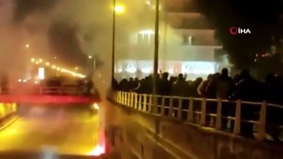 molotof kokteyli -  - Atina’da sokaklar savaş alanına döndü Videosu