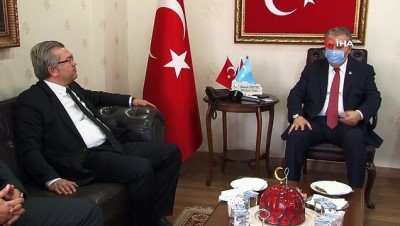  - BBP Lideri Destici, Eskişehirspor’un yönetim heyetini ağırladı