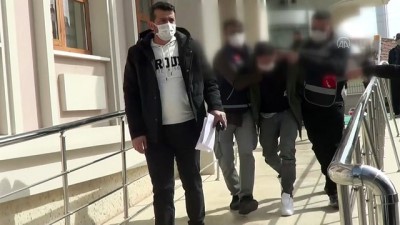 Konya'da 10 yaşındaki oğlunu boğarak öldüren baba adliyede