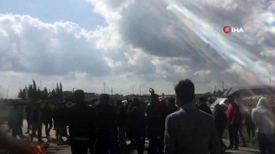 jandarma -  Şanlıurfa’da DEDAŞ protestosu... Çiftçiler lastik yakıp yol kapattı Videosu