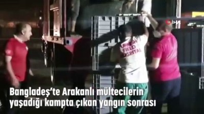  AFAD, Arakanlı mülteciler için Türk Sahra Hastanesi yenileme çalışmalarının devam ettiğini açıkladı