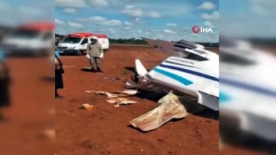 ucak kazasi -  - Brezilya'da planör yere çakıldı: 2 ölü Videosu