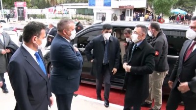  - Cumhurbaşkanı Yardımcısı Oktay, Gazimağusa Belediyesini ziyaret etti