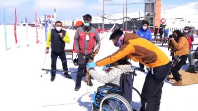 kayak merkezi -  Erciyes'te engeller 10'uncu kez aşıldı Videosu