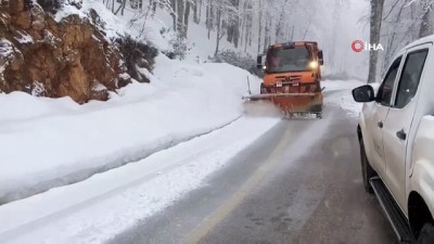 kayak merkezi -  Kartepe'de Nisan ayında  kar sürprizi Videosu