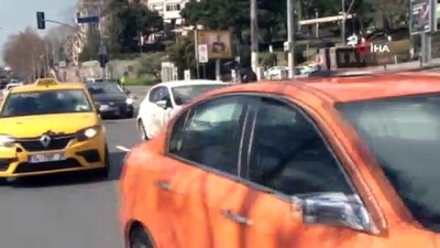 ticari taksi -  - Dolmabahçe’de 'kısıtlama' denetimi Videosu