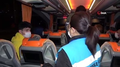 alkol muayenesi -  43 ilin geçiş güzergahında virüse geçit yok: Otobüs ve özel araçlar tek tek durduruldu Videosu