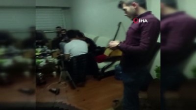 sira gecesi -  Canlı yayındaki sıra gecesine polis baskını Videosu
