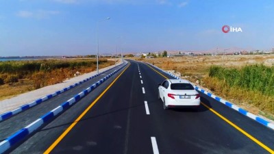 sahil yolu -  Tuşba Belediyesinin yaptırdığı sahil yolu trafiğe açıldı Videosu
