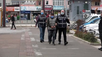 polis kontrolu -  Demirci cinayeti zanlısı kardeşler adliyeye sevk edildi Videosu