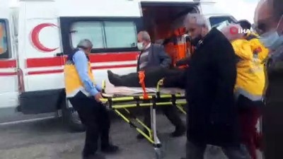  Kontrolden çıkan otomobil devrildi: 2 yaralı