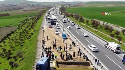 hafriyat kamyonu -  Kumburgaz TEM’de hafriyat kamyonu dehşeti: 1 ölü Videosu