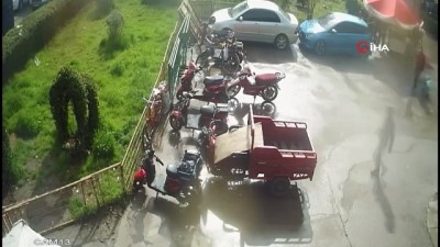 elektrikli bisiklet -  Osmaniye’de 10 gün içerisinde 13 defa hırsızlık yapan zanlı önce kameralara sonra polise yakalandı Videosu